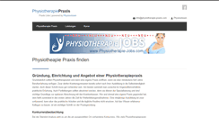 Desktop Screenshot of physiotherapie-praxis.com