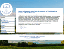 Tablet Screenshot of physiotherapie-praxis.at